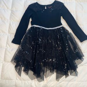 Long Sleeve Sparkle Dress